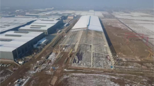 Prefabricated Workshop/Hangar/Hall Made From Steel Structure